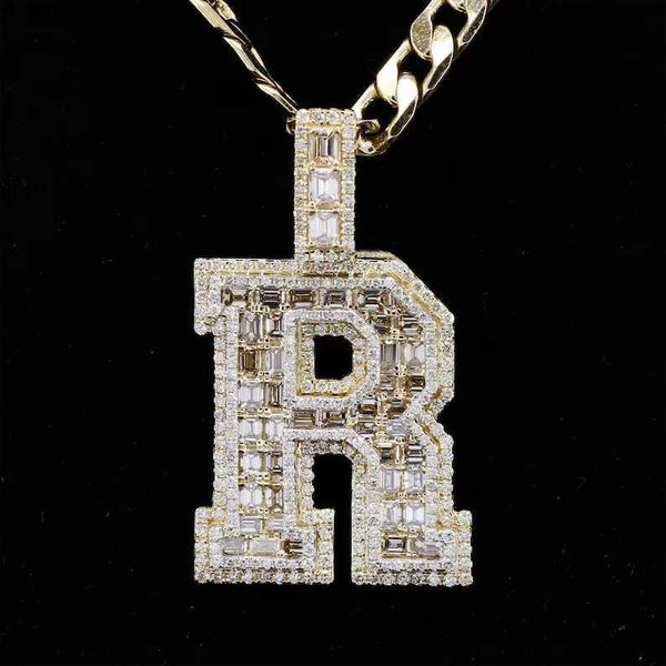 custom letter 925 sterling silver baguette cut diamond iced out vvs moissanite hip hop pendant
custom letter 925 sterling silver baguette cut diamond iced out vvs moissanite hip hop pendant