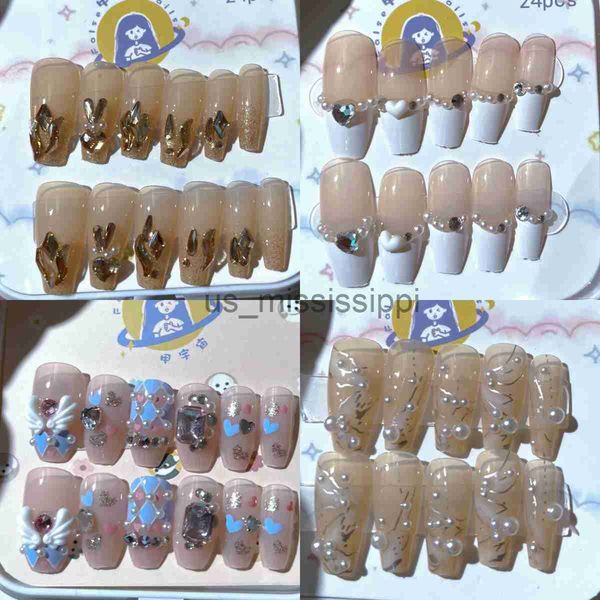 false nails 24pcs glitter press on nails y2k full cover ballerina japanese nail sticker handmade korean manicure decoration nail for girls x, Red;gold
false nails 24pcs glitter press on nails y2k full cover ballerina japanese nail sticker handmade korean manicure decoration nail for girls x, Red;gold
