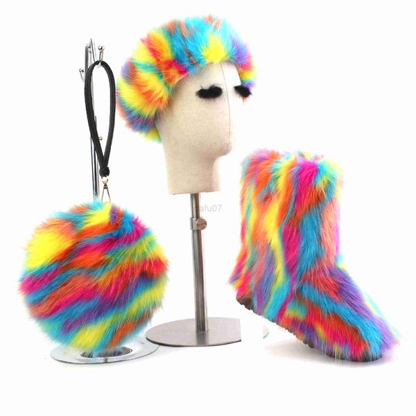boots new luxury women winter faux fur boots furry fashion plush soft cotton shoes ladies fluffy snow boots chain clutch headband set l0826, Black
boots new luxury women winter faux fur boots furry fashion plush soft cotton shoes ladies fluffy snow boots chain clutch headband set l0826, Black