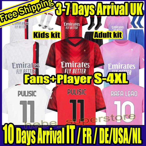 s-4xl 23 24 pulisic ibrahimovic koche soccer jerseys ac milans giroud de ketelaere r. leao tonali theo football shirt special fourth 4th men, Black;yellow
s-4xl 23 24 pulisic ibrahimovic koche soccer jerseys ac milans giroud de ketelaere r. leao tonali theo football shirt special fourth 4th men, Black;yellow