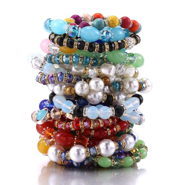 bracelet 10pcs/set mix color tree flower heart alloy pendant beads bohemian bracelets women natural stone wristband bangles for party, Silver
bracelet 10pcs/set mix color tree flower heart alloy pendant beads bohemian bracelets women natural stone wristband bangles for party, Silver