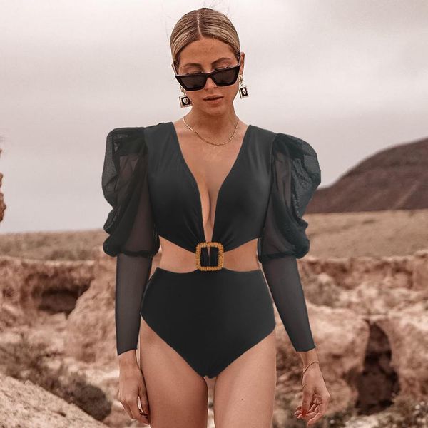 wear black lace onepiece swimsuit long sleeve swimwear hollow out backless women's swimming bathing suit beach wear bather
wear black lace onepiece swimsuit long sleeve swimwear hollow out backless women's swimming bathing suit beach wear bather