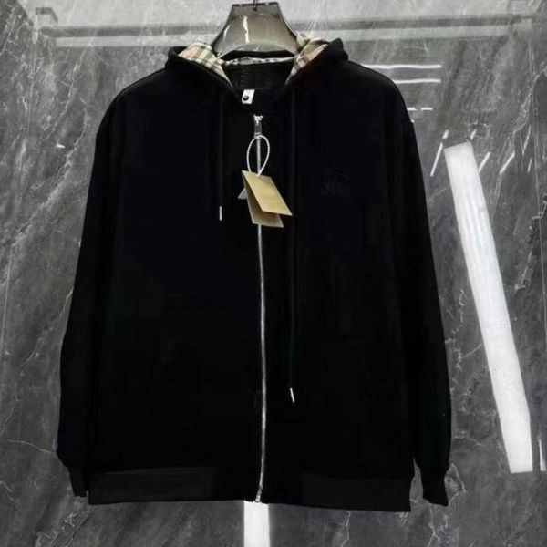 designer men's outerwear jackets womens war horse embroidered hoodies coat casual spring autumn couple burbs plaid hooded windbreaker c, Black;brown
designer men's outerwear jackets womens war horse embroidered hoodies coat casual spring autumn couple burbs plaid hooded windbreaker c, Black;brown