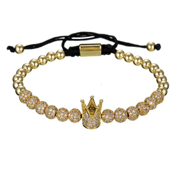 bangle classical handmade braiding bracelet cubic zircon crown bracelet luxury copper beaded charm adjustable women bracelet jewelry 230826, Black
bangle classical handmade braiding bracelet cubic zircon crown bracelet luxury copper beaded charm adjustable women bracelet jewelry 230826, Black