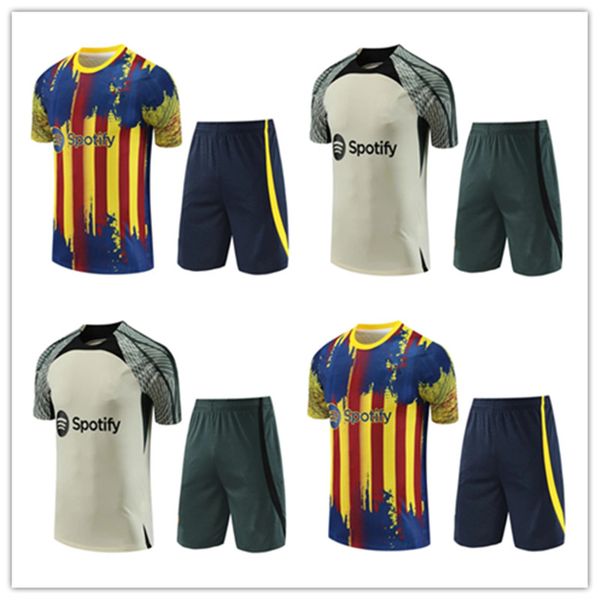 2023 barcelona sportswear men's children's football training shirt mara pedri 23 24 new barcelona short sleeve set futbol sports f, Black
2023 barcelona sportswear men's children's football training shirt mara pedri 23 24 new barcelona short sleeve set futbol sports f, Black