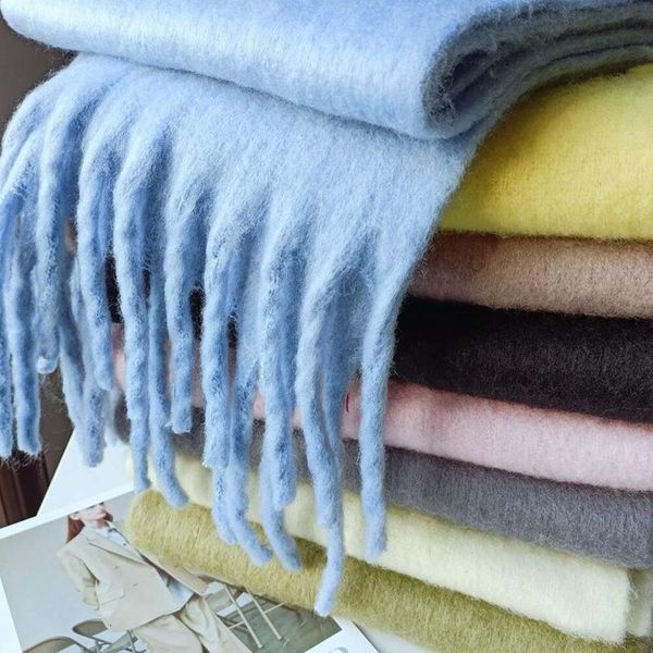autumn and winter imitation wrap cashmere pure color thick bearded scarf for female students warm single shawl, Blue;gray
autumn and winter imitation wrap cashmere pure color thick bearded scarf for female students warm single shawl, Blue;gray