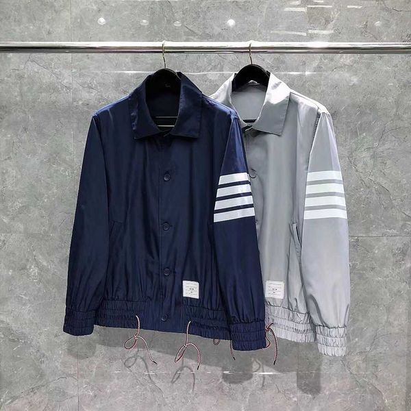 men's jackets direct tb tom autumn/winter new four bar polo collar jacket coat casual versatile coat, Black;brown
men's jackets direct tb tom autumn/winter new four bar polo collar jacket coat casual versatile coat, Black;brown
