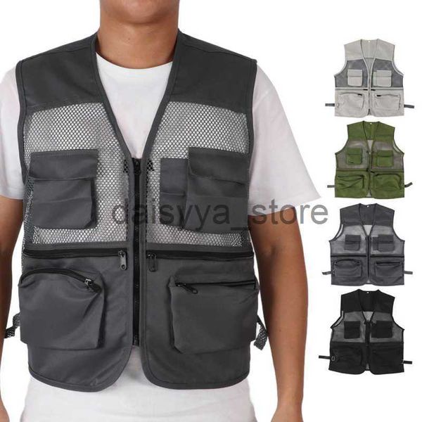 other sporting goods outdoor fishing vests quick dry breathable multi pocket mesh jackets pgraphy hiking vest for camping hiking x0826
other sporting goods outdoor fishing vests quick dry breathable multi pocket mesh jackets pgraphy hiking vest for camping hiking x0826