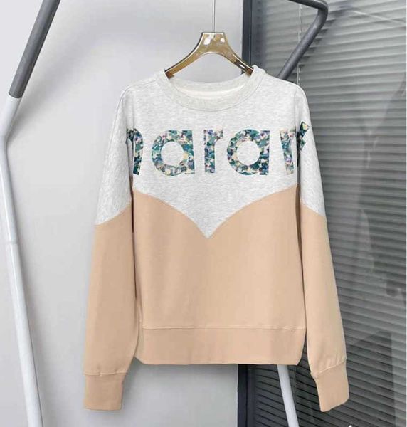 sweatshirt 23aw designer isabel marant cotton hoodies new fashion letter print round neck pullover sweatshirt women loose long sleeve sweate, Black
sweatshirt 23aw designer isabel marant cotton hoodies new fashion letter print round neck pullover sweatshirt women loose long sleeve sweate, Black