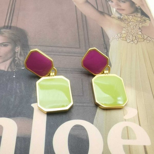 designer earrings sl luxury exaggerated geometric drop glaze personalized earrings light luxury avocado color fashion earrings for women acc, Golden;silver
designer earrings sl luxury exaggerated geometric drop glaze personalized earrings light luxury avocado color fashion earrings for women acc, Golden;silver