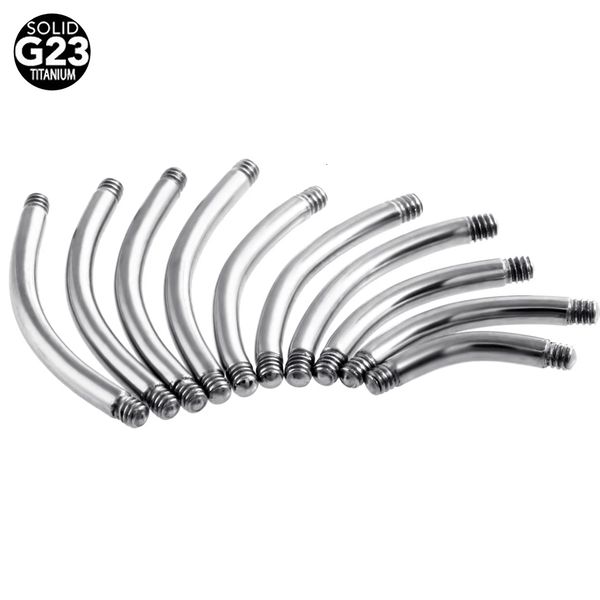 labret lip piercing jewelry 50pcslot g23 eyebrow navel ring replacement accessories belly button bar post 14g 16g 230825, Black
labret lip piercing jewelry 50pcslot g23 eyebrow navel ring replacement accessories belly button bar post 14g 16g 230825, Black
