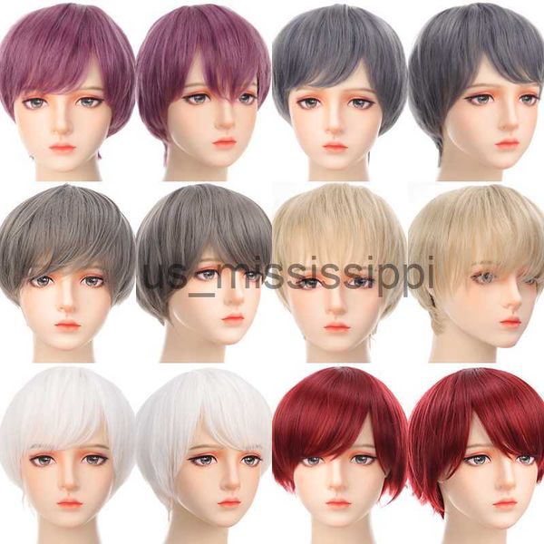 synthetic wigs synthetic short wigs bangs men women wig pink purple red blue cosplay korean style wig male x0826, Black
synthetic wigs synthetic short wigs bangs men women wig pink purple red blue cosplay korean style wig male x0826, Black
