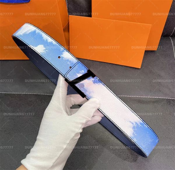 men's belt leather blue classic white cloud coating designer signature belt luxury white letter buckle width 3.8cm women's fashion, Black;brown
men's belt leather blue classic white cloud coating designer signature belt luxury white letter buckle width 3.8cm women's fashion, Black;brown