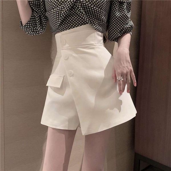 irregular skirt short womens autumn and winter style high waist slim looking white a line fashionable outerwear, Black
irregular skirt short womens autumn and winter style high waist slim looking white a line fashionable outerwear, Black