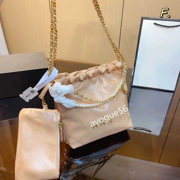 classic mini 22 shopping bags with pearl strap chain handle totes gold metal hardware matelasse crossbody shoulder handbags luch coin charm
classic mini 22 shopping bags with pearl strap chain handle totes gold metal hardware matelasse crossbody shoulder handbags luch coin charm