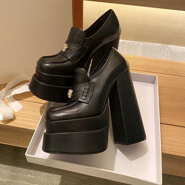 womens aevitas platform loafers boots designer heel pumps laofer shoes fashion sheepskin leather boot shoe size 35-42, Black
womens aevitas platform loafers boots designer heel pumps laofer shoes fashion sheepskin leather boot shoe size 35-42, Black