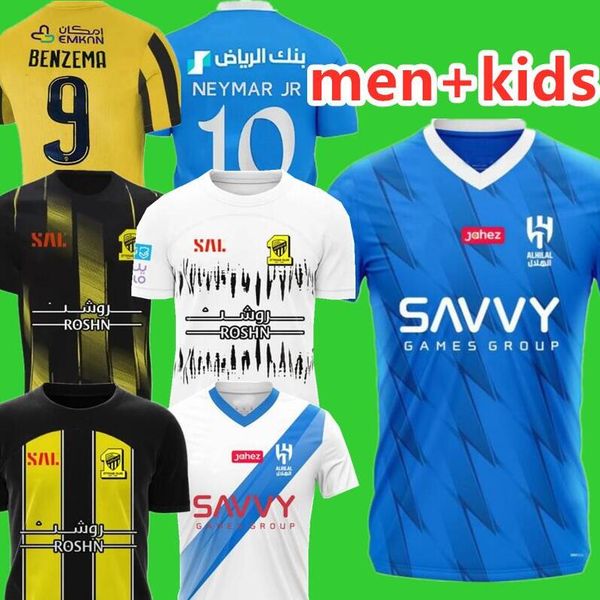 23 24 benzema al ittihad fc club soccer jerseys 2023 2024 al hilal saudi neymar jr kante romarinho home away third costa coronado hegazy men, Black;yellow
23 24 benzema al ittihad fc club soccer jerseys 2023 2024 al hilal saudi neymar jr kante romarinho home away third costa coronado hegazy men, Black;yellow