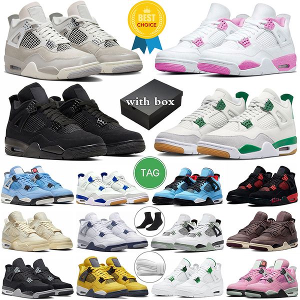 with box 4 basketball shoes men women jumpman 4s black cat pine green university pink frozen moments white cement red bordeaux royalty mens
with box 4 basketball shoes men women jumpman 4s black cat pine green university pink frozen moments white cement red bordeaux royalty mens