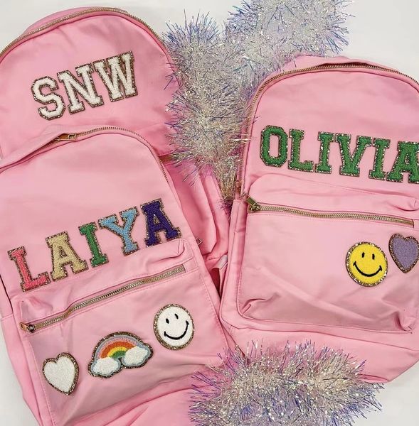 school bags custom nylon backpack with chenille letters personalized patch travel bag kid back to 230826
school bags custom nylon backpack with chenille letters personalized patch travel bag kid back to 230826