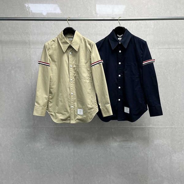 men's jackets tb jacket double sleeved red white blue ribbon lapel casual versatile for both men and women medium length long sleeved j, Black;brown
men's jackets tb jacket double sleeved red white blue ribbon lapel casual versatile for both men and women medium length long sleeved j, Black;brown