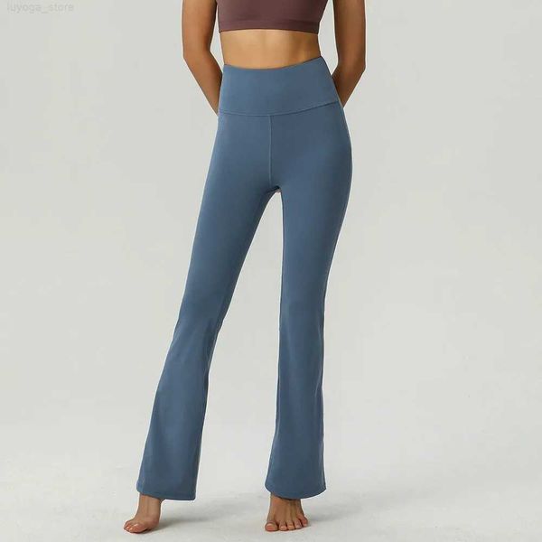 new lu loose yoga trousers women sports super high waist flare trousers tight fitness high elasticity naked running high waisted
new lu loose yoga trousers women sports super high waist flare trousers tight fitness high elasticity naked running high waisted