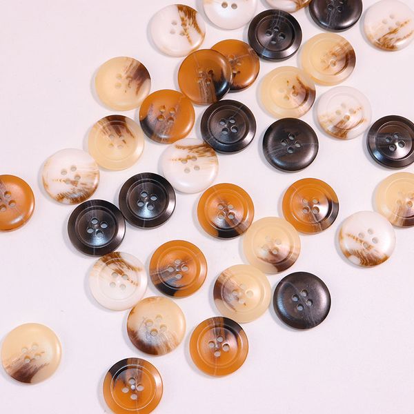 

Two eye bread buttons, wide edge buttons, four eye fine edge lining, trench coat buttons, resin button accessories