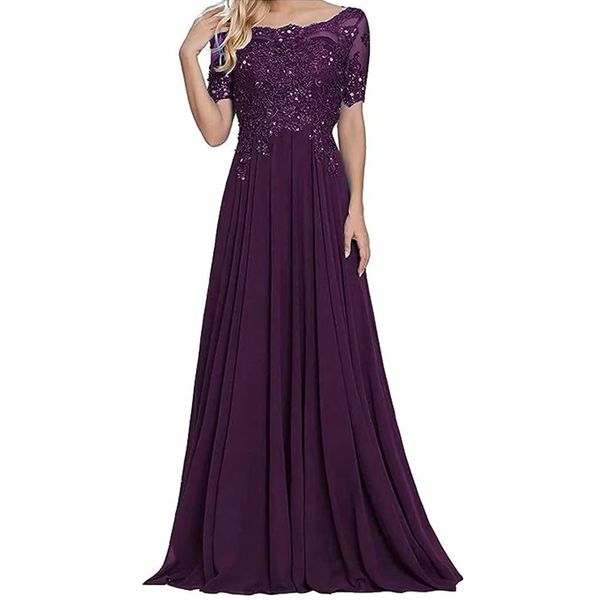 mother of the bride dresses with short sleeves for wedding elegant long formal evening party dresses chiffon lace, Black;red
mother of the bride dresses with short sleeves for wedding elegant long formal evening party dresses chiffon lace, Black;red