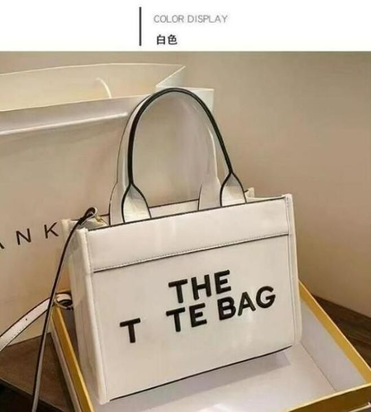 2023the leather tote bag marc womens handbag debossed signature branding totes bags shoulder crossbody colorblock bags canvas large purses j
2023the leather tote bag marc womens handbag debossed signature branding totes bags shoulder crossbody colorblock bags canvas large purses j