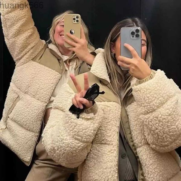 women's jackets winter fleece jacket women faux shearling outerwear coats female suede fur coat men warm thickened lamb puffer-nf, Black
women's jackets winter fleece jacket women faux shearling outerwear coats female suede fur coat men warm thickened lamb puffer-nf, Black