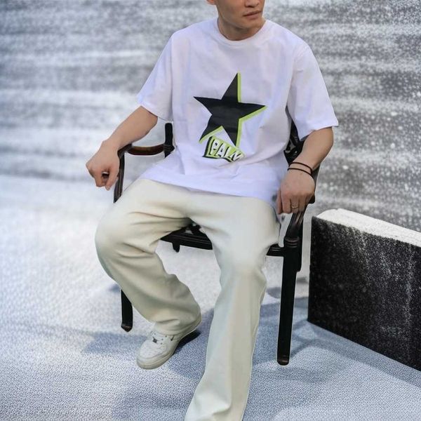 fashion designer clothing pa tees t shirts five pointed star 3d three-dimensional letter printing round neck short sleeve loose men's w, White
fashion designer clothing pa tees t shirts five pointed star 3d three-dimensional letter printing round neck short sleeve loose men's w, White