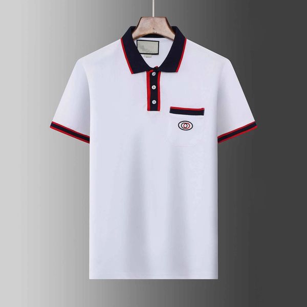 men's polo shirt classic senior casual party short sleeves t-shirts mens cotton comfortable trend summer, White;black
men's polo shirt classic senior casual party short sleeves t-shirts mens cotton comfortable trend summer, White;black
