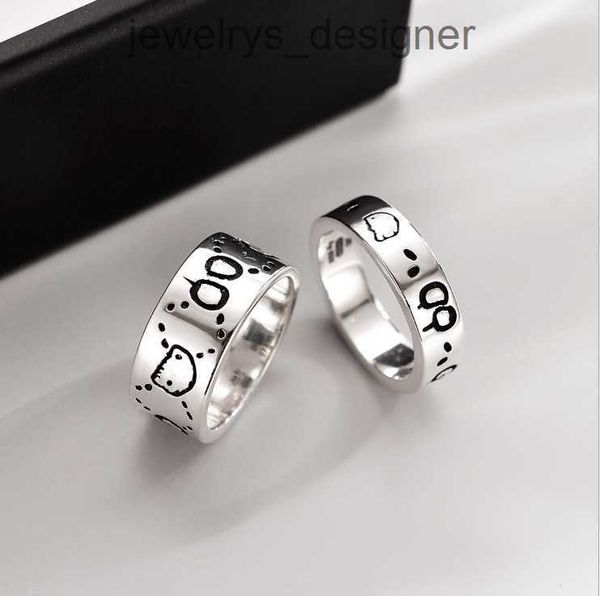 sterling silver platinum plated skull band ring men's and women's fashion luxury designer rings classic never fade
sterling silver platinum plated skull band ring men's and women's fashion luxury designer rings classic never fade