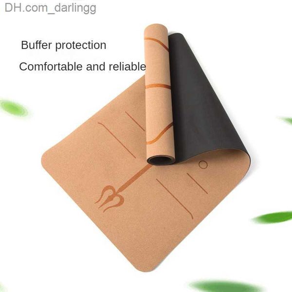 lezyan 183*61*0.5cm natural cork tpe yoga mat fitness gym sports pilates non-slip mats exercise slimming balance training pads q230826
lezyan 183*61*0.5cm natural cork tpe yoga mat fitness gym sports pilates non-slip mats exercise slimming balance training pads q230826