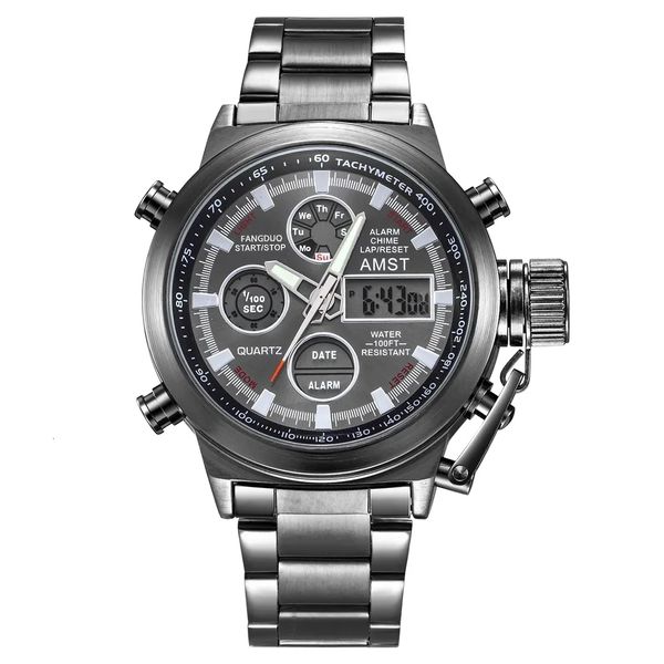 wristwatches amst luxury brand digital mens watches sport quartz wristwatch for men all steel military waterproof clock 230825, Slivery;brown
wristwatches amst luxury brand digital mens watches sport quartz wristwatch for men all steel military waterproof clock 230825, Slivery;brown