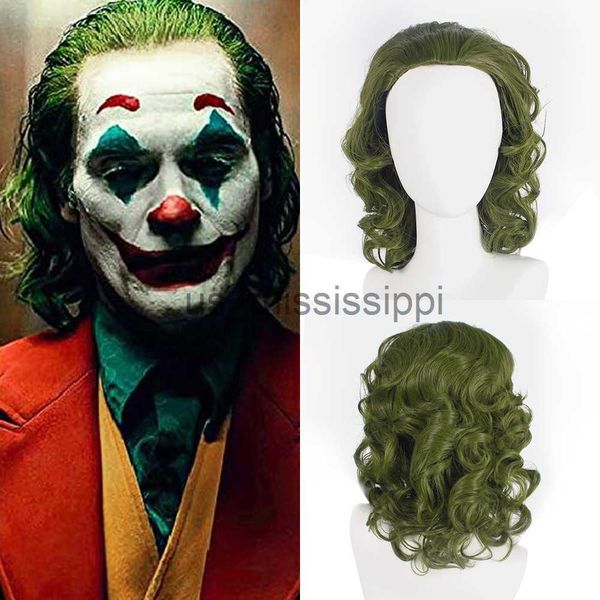 synthetic wigs woodfestival synthetic hair joker man green wig cosplay short wavy party wigs mens boy halloween high temperature fiber x0826, Black
synthetic wigs woodfestival synthetic hair joker man green wig cosplay short wavy party wigs mens boy halloween high temperature fiber x0826, Black