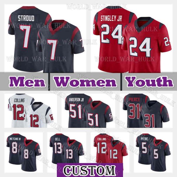 7 c.j. stroud football jersey 24 derek stingley jr. 10 davis mills texans dameon pierce cj 13 tank dell houstons 51 will anderson 5 jalen pi, Black;red
7 c.j. stroud football jersey 24 derek stingley jr. 10 davis mills texans dameon pierce cj 13 tank dell houstons 51 will anderson 5 jalen pi, Black;red