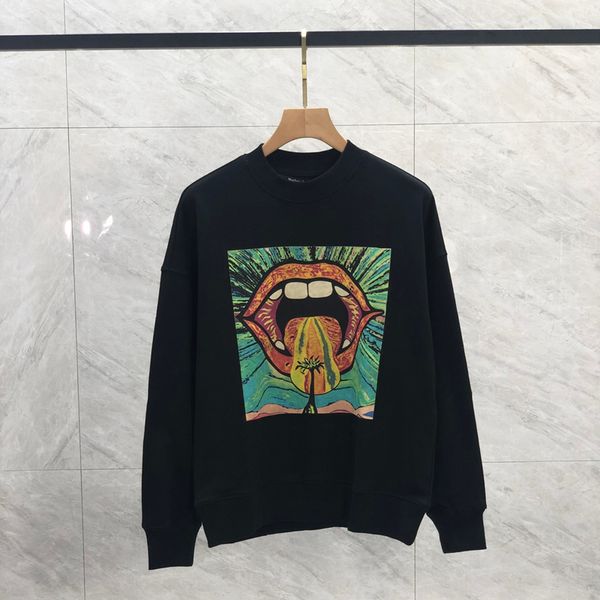 autumn hoodie jumpers mens crew neck sweatshirt mouth painting street hoody 23fw aug 26th, Black;brown
autumn hoodie jumpers mens crew neck sweatshirt mouth painting street hoody 23fw aug 26th, Black;brown