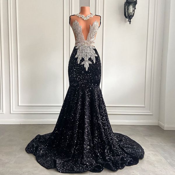 long black prom dresses 2023 mermaid style luxury sparkly beaded diamond sequined african girl prom gala formal gowns robe de soiree
long black prom dresses 2023 mermaid style luxury sparkly beaded diamond sequined african girl prom gala formal gowns robe de soiree