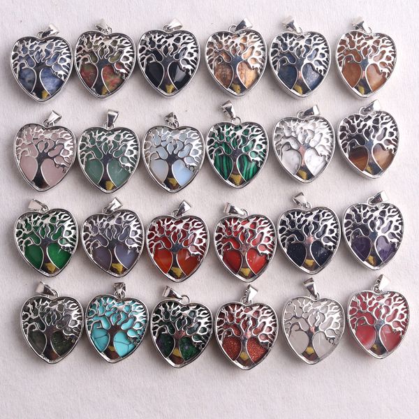 30x25mm tree of life alloy natural stone heart pendant energy rose quartz opal for girls women gift necklace jewelry making wholesale, Bronze;silver
30x25mm tree of life alloy natural stone heart pendant energy rose quartz opal for girls women gift necklace jewelry making wholesale, Bronze;silver