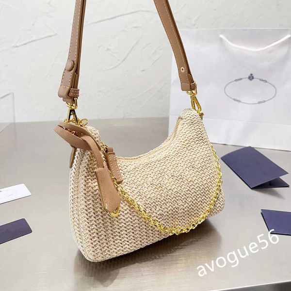 womens shoulder bag hobo straw designer new summer underarm pouch fashion beach woven cowhide trim woman crochet tote handbags with gold cha
womens shoulder bag hobo straw designer new summer underarm pouch fashion beach woven cowhide trim woman crochet tote handbags with gold cha