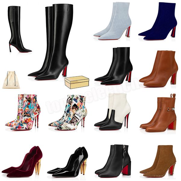 2024 og original red bottoms boot fashion womens boots over the knee boot high heels lady pointed-toe pumps style ankle short booties womens, Black
2024 og original red bottoms boot fashion womens boots over the knee boot high heels lady pointed-toe pumps style ankle short booties womens, Black