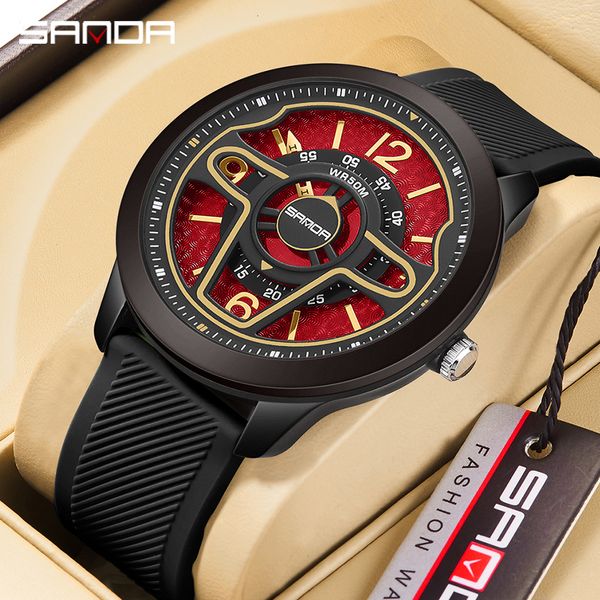 wristwatches sanda 9023 casual personality classic precision men's quartz watches racing silicone fashion sports 3d car steering 230825, Slivery;brown
wristwatches sanda 9023 casual personality classic precision men's quartz watches racing silicone fashion sports 3d car steering 230825, Slivery;brown