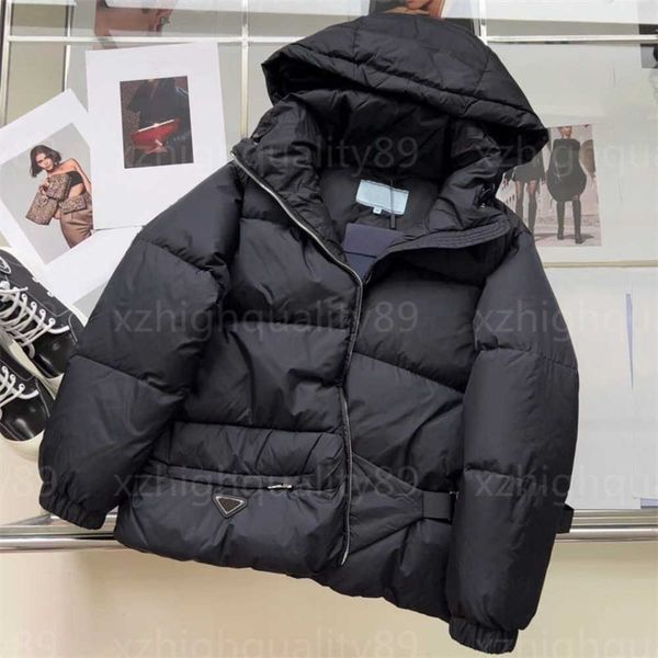 down jacket winter coat designer puffer jacket women bread clothing long sleeved hoodie misaligned waist buckle design short warm jackets wo, Black
down jacket winter coat designer puffer jacket women bread clothing long sleeved hoodie misaligned waist buckle design short warm jackets wo, Black