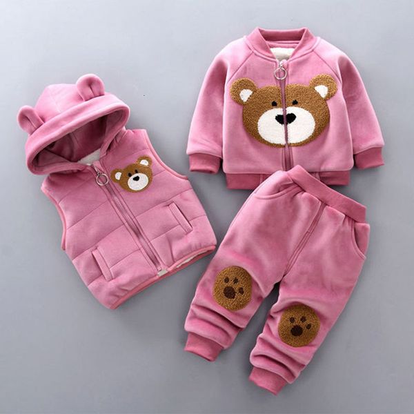 clothing sets winter baby boy clothes sets autumn cotton thick warm hooded sweater cartoon cute bear threepiece baby girl suit 05y 230825, White
clothing sets winter baby boy clothes sets autumn cotton thick warm hooded sweater cartoon cute bear threepiece baby girl suit 05y 230825, White