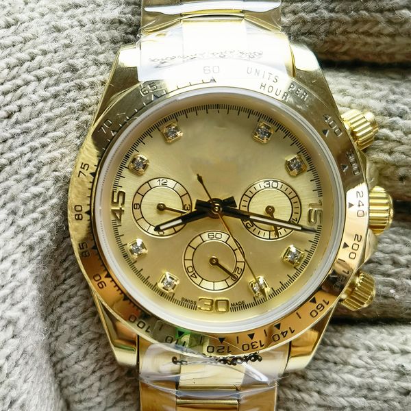 deluxe gold men's automatic mechanical watch universal timer m116508 diamond time mark panda eye 40mm men's watch diving sports go, Slivery;brown
deluxe gold men's automatic mechanical watch universal timer m116508 diamond time mark panda eye 40mm men's watch diving sports go, Slivery;brown