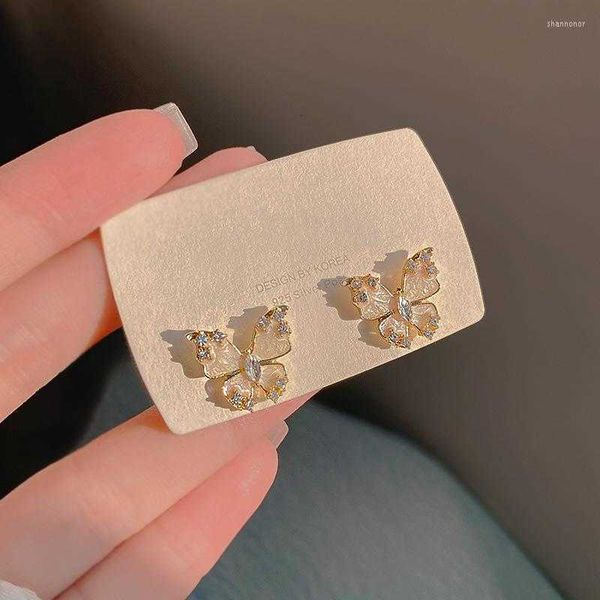 stud earrings colorful l 925 sterling silver elegant and exquisite zircon butterfly for women fine jewelry luxury christmas gift, Golden;silver
stud earrings colorful l 925 sterling silver elegant and exquisite zircon butterfly for women fine jewelry luxury christmas gift, Golden;silver
