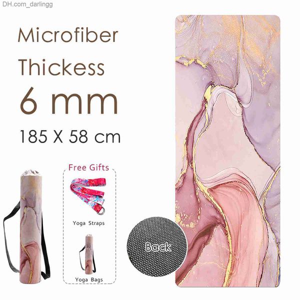 185 * 58cm 6mm natural rubber yoga mat printed women fitness mats pilates gym exercise healthy tapete q230826
185 * 58cm 6mm natural rubber yoga mat printed women fitness mats pilates gym exercise healthy tapete q230826