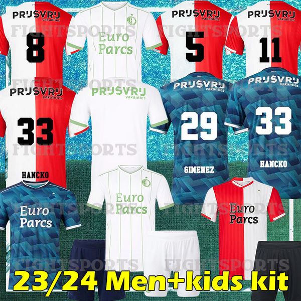 2023 2024 feyenoords kokcu gimenez danilo soccer jerseys home away third trauner hartman new 23/24 men kids football shir, Black;yellow
2023 2024 feyenoords kokcu gimenez danilo soccer jerseys home away third trauner hartman new 23/24 men kids football shir, Black;yellow