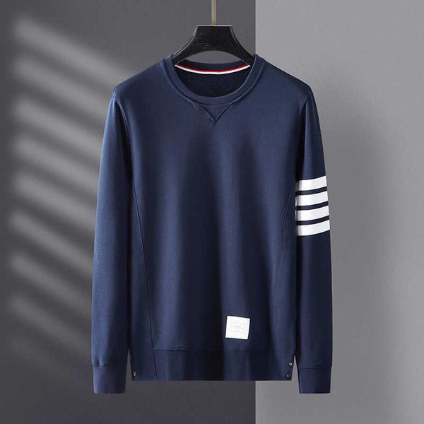 dtm9 men's hoodies sweatshirts tb yarn dyed four bar round neck pullover long sleeve sweater trend casual korean fashion men's and, Black
dtm9 men's hoodies sweatshirts tb yarn dyed four bar round neck pullover long sleeve sweater trend casual korean fashion men's and, Black