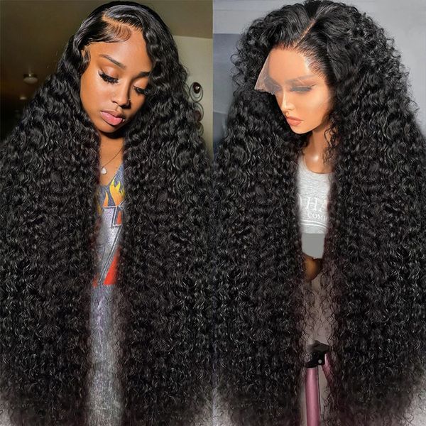 13x4 13X6 Transparent Lace Front Human Hair Wigs Brazilian Deep Wave 4X4 Lace Closure Wig Wet and Wavy Water Curly Glueless Wig, Medium brown
13x4 13X6 Transparent Lace Front Human Hair Wigs Brazilian Deep Wave 4X4 Lace Closure Wig Wet and Wavy Water Curly Glueless Wig, Medium brown